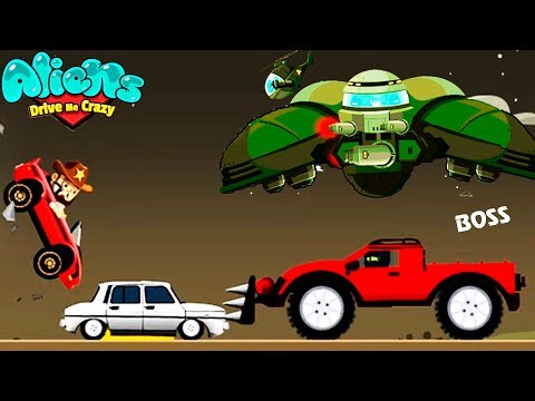 Видео: aliens drive me crazy #3 Прохождение игры про чувака на тачке VIDEO cars games