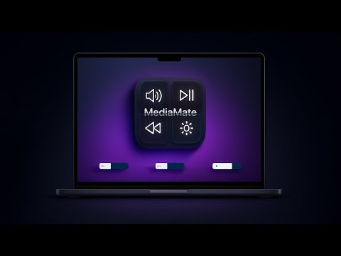 Видео: MediaMate - меняем стандартные индикаторы громкости, яркости и подсветки клавиатуры на MacOS