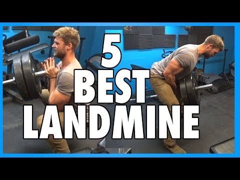 Видео: 5 лучших упражнений для пресса Landmine