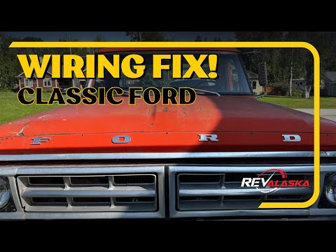 Видео: Ремонт стоп-сигналов Ford! Ремонт стоп-сигналов и поворотников на классическом грузовике.