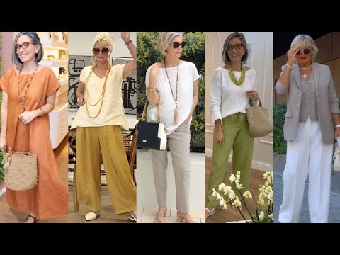 Видео: Натуральные женщины старше 50 60 70 лет | Новые тенденции моды для женщин | Весна/Лето Осень 2025