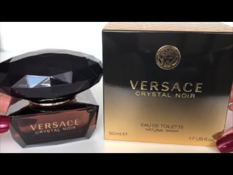 Видео: Versace Crystal Noir Eau de Toilette /Мой новый аромат