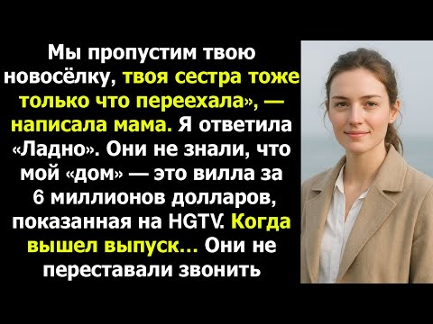 Видео: Родители проигнорировали мою новосёлку  А потом HGTV показал всему миру мой дом за $6 млн