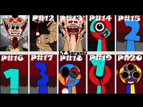 Видео: Мой Sprunki OC::: ВСЕ ХАМУД ХАБИБИ { Фаза № 1 — Фаза 11 Фаза 12 против Фаза № 13 Roblox } P1