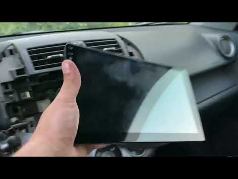 Видео: Установка 10.1 Android магнитолы в Toyota RAV4 2008 xa30
