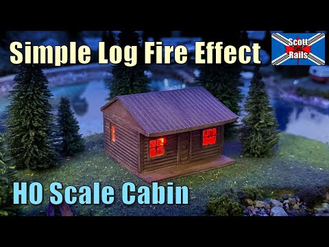 Видео: Простой эффект камина для моделирования интерьеров зданий