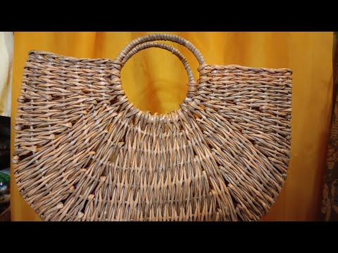 Видео: сумка с круглыми ручками. начинаю плетение🤩