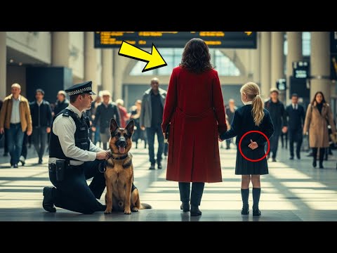 Видео: Дочь служанки подала тайный сигнал полицейской собаке… и все были в шоке!