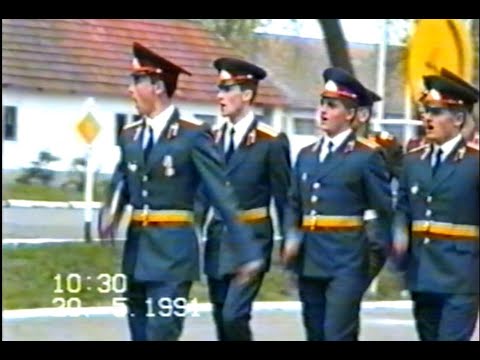 Видео: Хагенов 1991 Песня строевая Группа советских войск в Германии часть 4 #ссср #песня #military