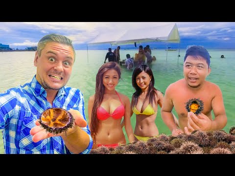 Видео: Филиппины, о которых не расскажут туристы! 🌴Пробую живых морских ежей и лучшая тусовка на Сикихоре!