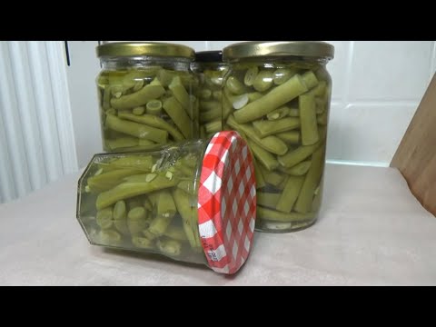 Видео: Я сохраняю зеленую фасоль свежей более 1 года! Как консервировать стручковую фасоль для еды