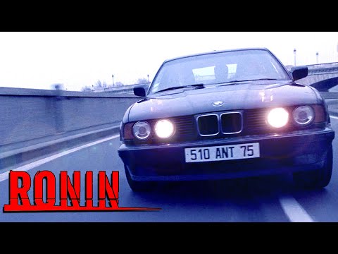 Видео: Классическая автомобильная погоня в фильме "Ронин" 1998г.