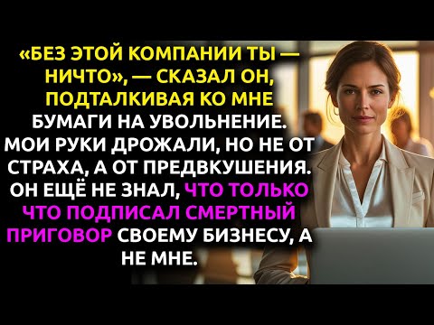 Видео: Я ПОДПИСАЛА документы на увольнение с улыбкой... ведь это был ЛИШЬ первый шаг моего плана мести.
