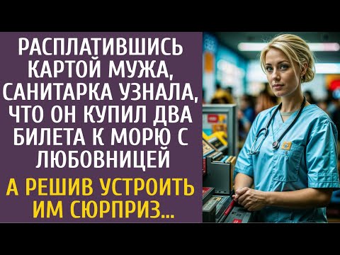 Видео: Расплатившись картой мужа, санитарка узнала, что он купил два билета к морю с любовницей…