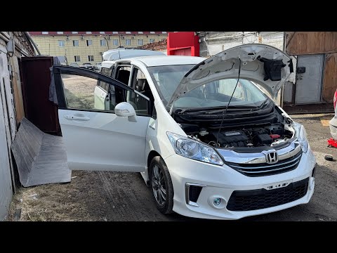 Видео: Обслуживание, постановка на учёт HONDA FREED. Тюмень