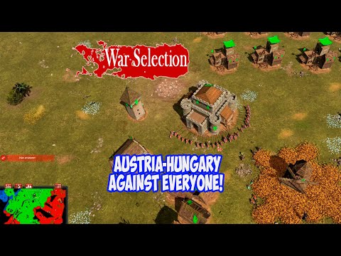 Видео: War Selection. Австро-Венгрия в схватке против всех (Austria-Hungary against everyone!)