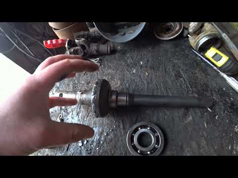 Видео: Самодельный ямобур для трактора.