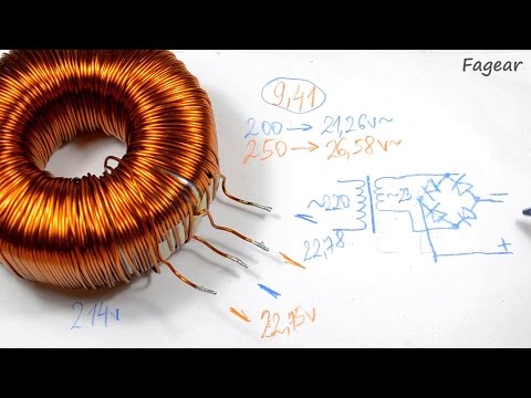 Видео: Перемотка тороидального трансформатора