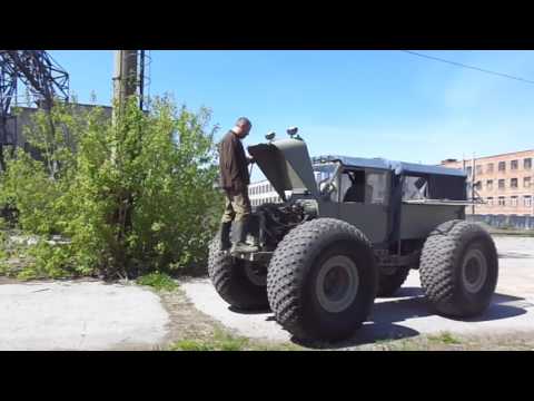 Видео: Вездеход Соломономобиль-9 , устройство вездехода, часть 2