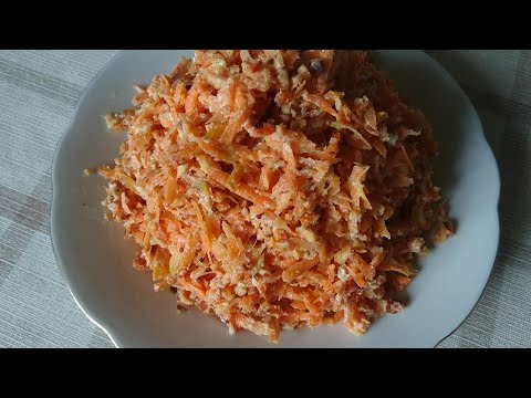 Видео: Салат з моркви, який замінить повноцінну страву!