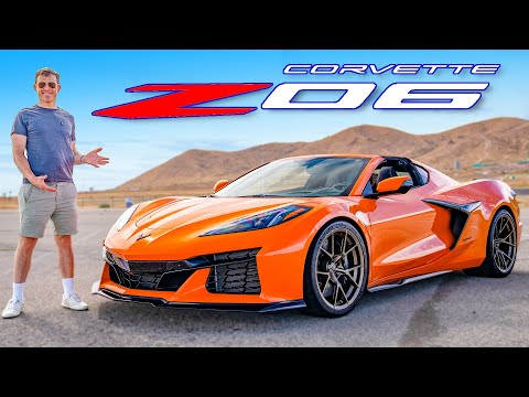 Видео: Обзор Corvette Z06: САМЫЙ мощный атмосферный V8!