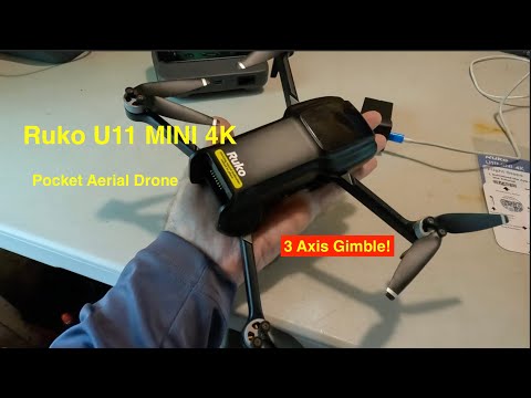 Видео: Дрон Ruko U11 MINI 4K
