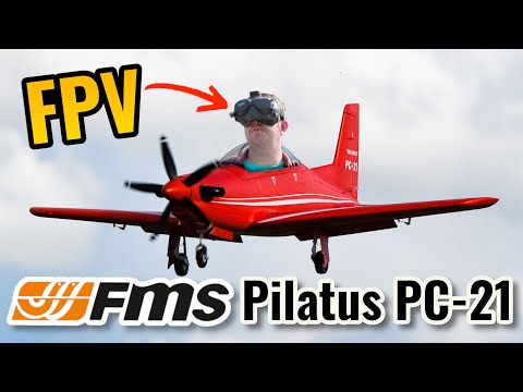 Видео: Летайте из кабины! - FMS Syncpilot Pilatus PC-21