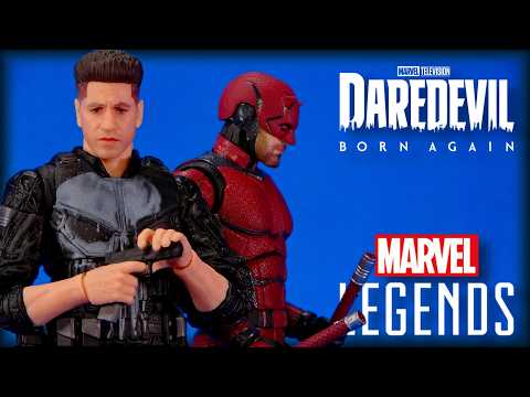 Видео: Обзор игр Marvel Legends «Сорвиголова» и «Каратель: Возрождение» на Disney+ и индивидуальные изме...