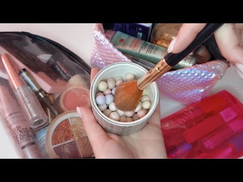 Видео: ASMR Makeup Triggers. Whisper. Моя Декоративная Косметика. Шепот