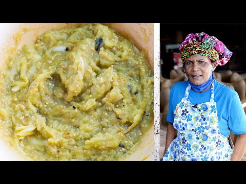 Видео: Байган Чока от Shanty в Сипарии, Тринидад и Тобаго | В Де Кухне