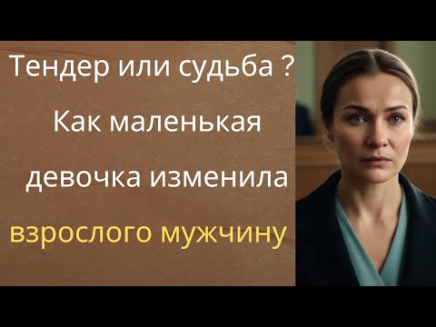 Видео: «Тендер или судьба? Как маленькая девочка изменила взрослого мужчину...