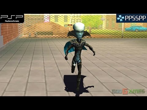 Видео: Мегамозг: Плохой. Синий. Великолепный. — Геймплей PSP 1080p (PPSSPP)
