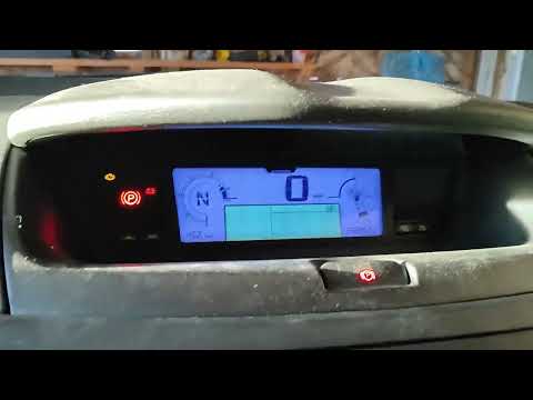 Видео: Citroen c4 picasso abs esp handbrake fault... вирішено!!!