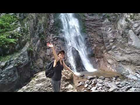 Видео: Приморский край, ущелье "Пасть Дьявола", водопад "Черный Шаман", Кема, Горбушенское водохранилище