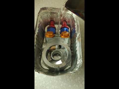 Видео: Проставка с термостатом Greddy GREX / Oil Cooler Sandwich Plate  12401126