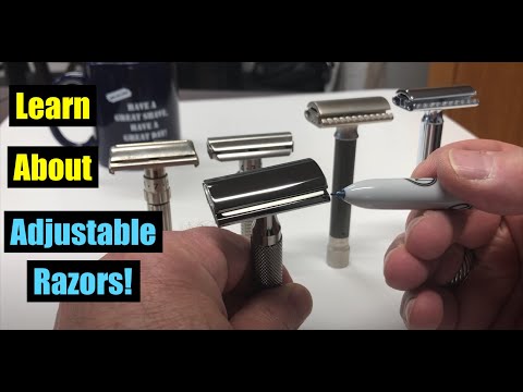 Видео: Узнайте о регулируемых бритвах 4K