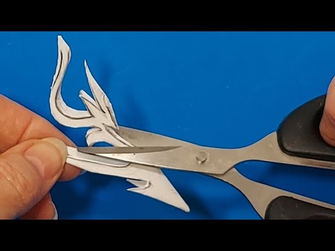 Видео: ВыПОТЕРЯЕТЕ даРечи ! КРАСИВЕЕ снежинок неБЫВАЕТ! Как вырезать 3 #снежинки с бумаги #узорыдляснежинок