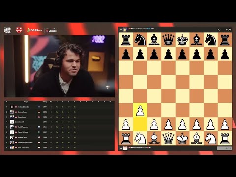 Видео: Магнус Карлсен показывает нам, как играть дебют Ларсена
