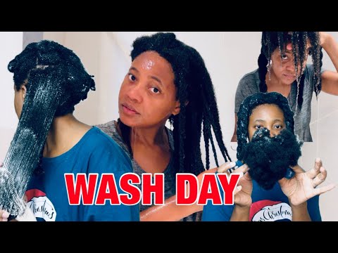 Видео: Полная процедура ежедневного мытья после ДОЛГОСРОЧНОГО ЗАЩИТНОГО СТИЛЯ #программадлямытья #деньмытья