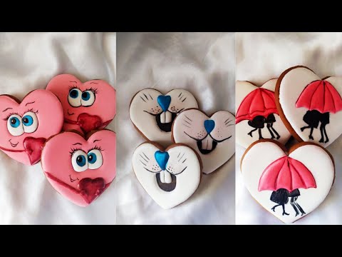 Видео: Пряники- сердечки! Топ-3 забавных варианта.