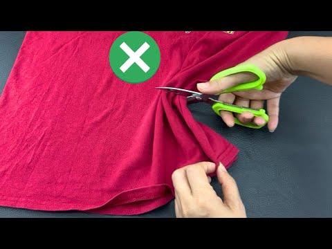 Видео: Слишком длинная рубашка? Вот как её быстро укоротить, не разрезая, всего за несколько минут!