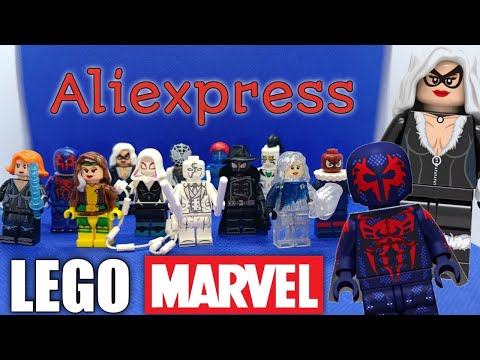 Видео: Фигурки MARVEL из Китая/LEGO minifigures aliexpress #1