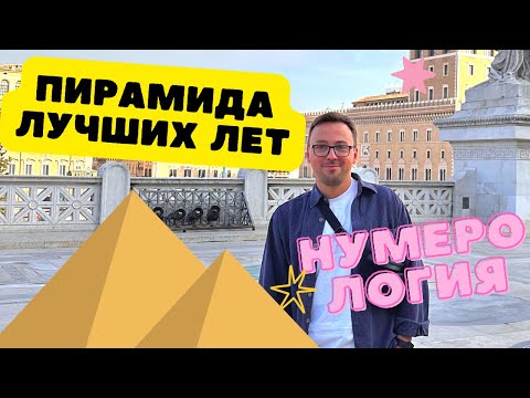 Видео: ГОДА ВОЗВЫШЕНИЯ - НУМЕРОЛОГИЯ, РАСЧЕТ ПИРАМИДЫ ПИКОВЫХ ЛЕТ