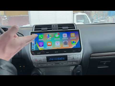 Видео: Обзор новой магнитолы с Али для Prado 150. Платформа Ts10.  Android 10.  Диагональ 12,3 - 3 часть