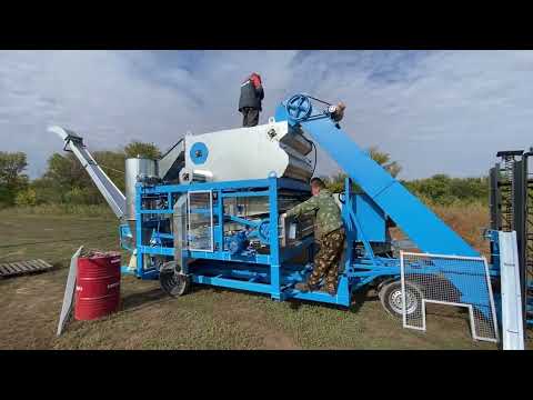 Видео: ЗСК-70 зерноочистительный комплекс - сборка машины и замена решает