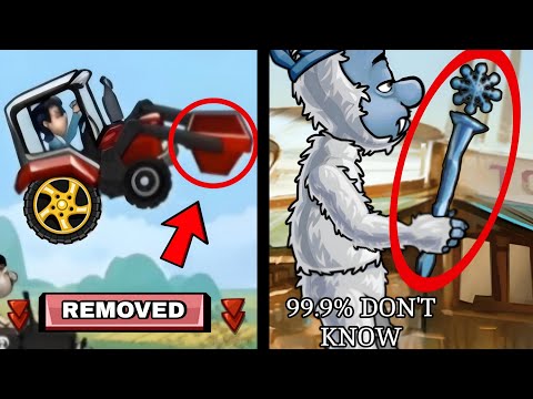 Видео: 30 вещей, которые были удалены из HCR2 | Hill Climb Racing 2