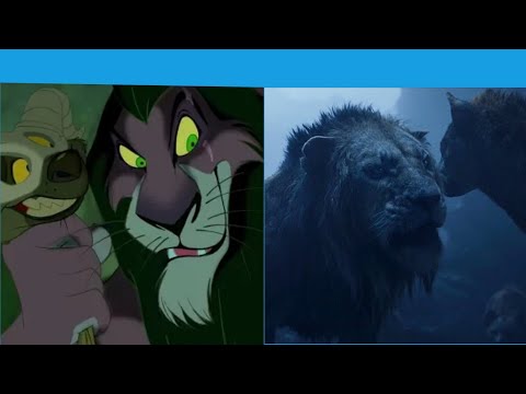 Видео: Шрам разговаривает с гиенами.1994/2019.