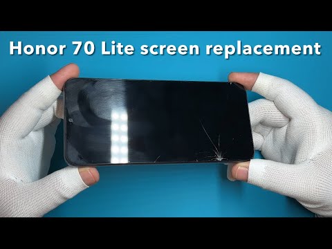 Видео: Замена экрана Honor 70 Lite – пошаговое руководство!