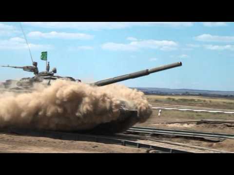 Видео: танковый биатлон   KZ