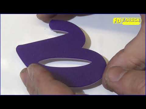 Видео: рекламная вывеска с подсветкой